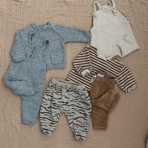 Pack of baby Zara clothes